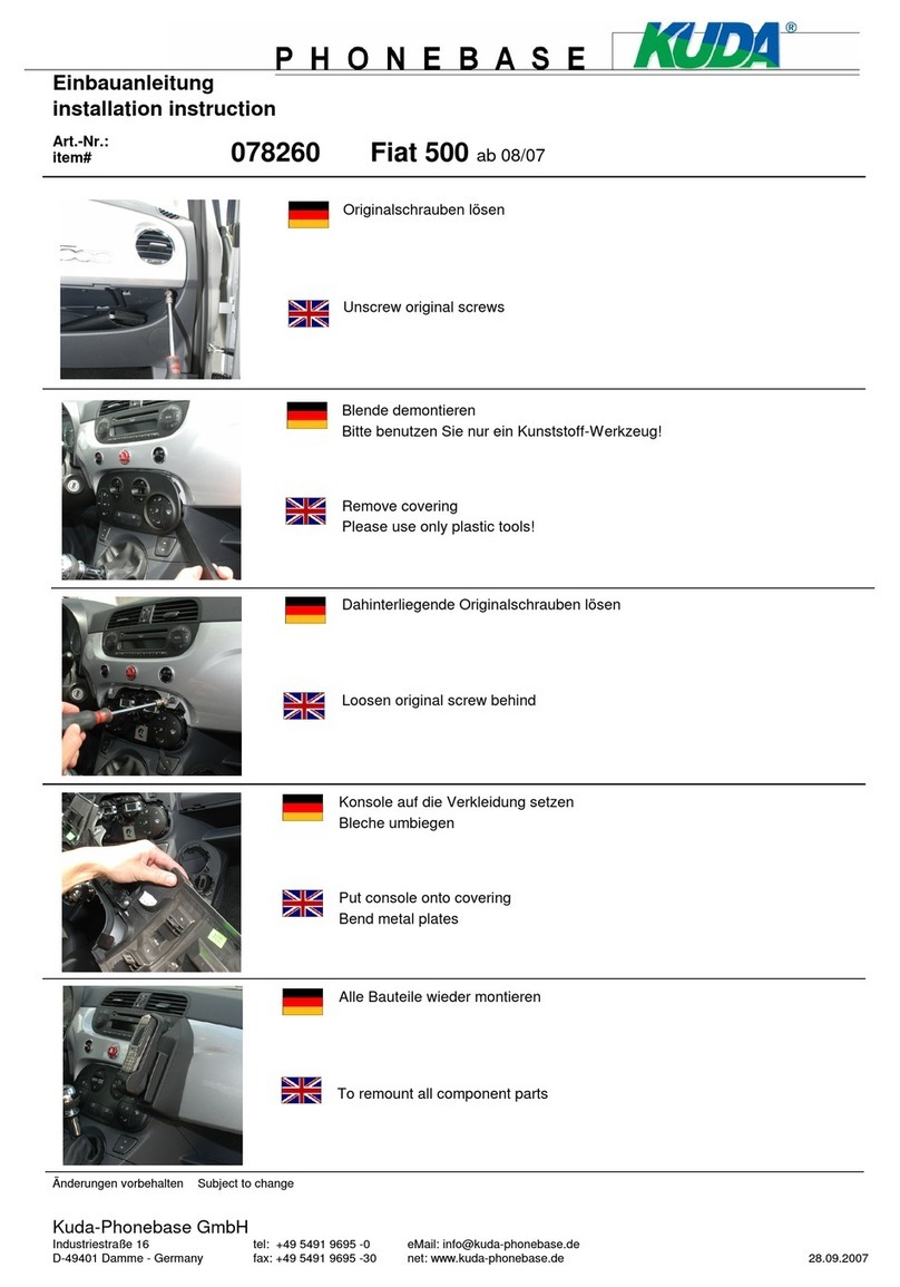 Kuda 078260 User manual