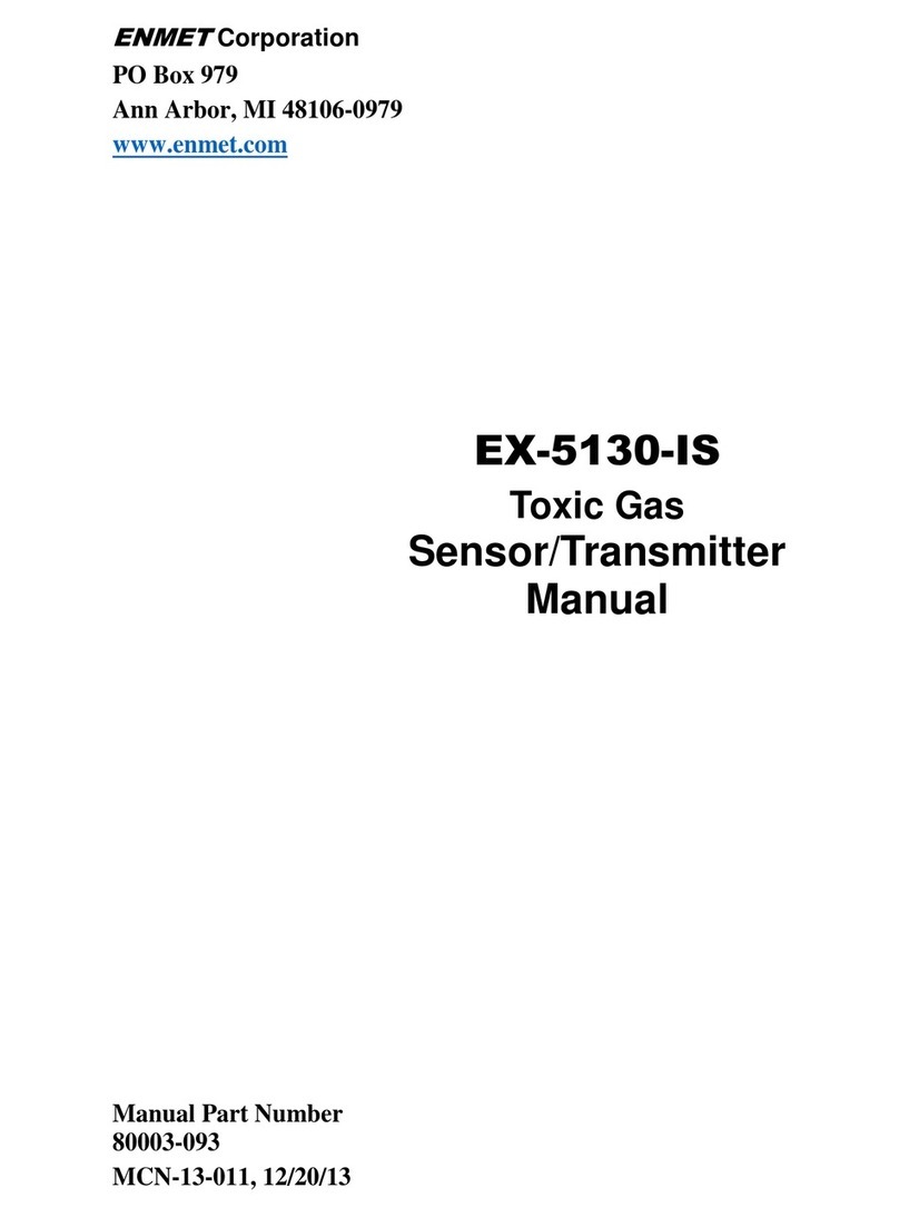 ENMET EX-5130-IS manual