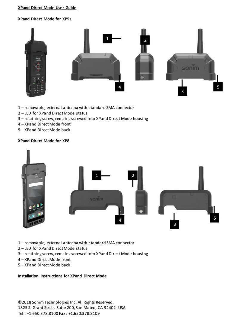 Sonim XPand user guide