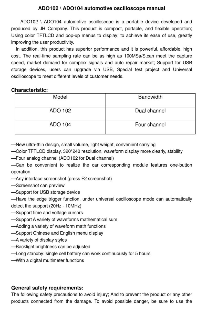Jinhan ADO102 User manual