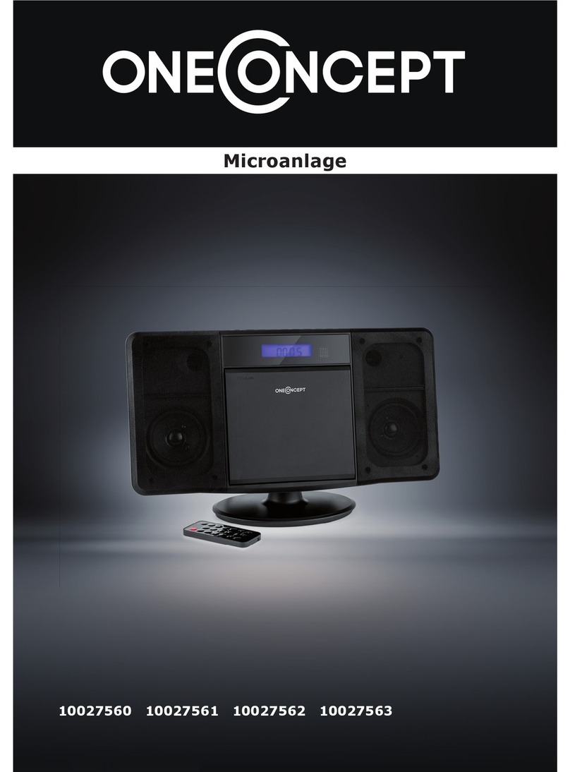 oneConcept 10027560 User manual oneConcept 10027560 User manual