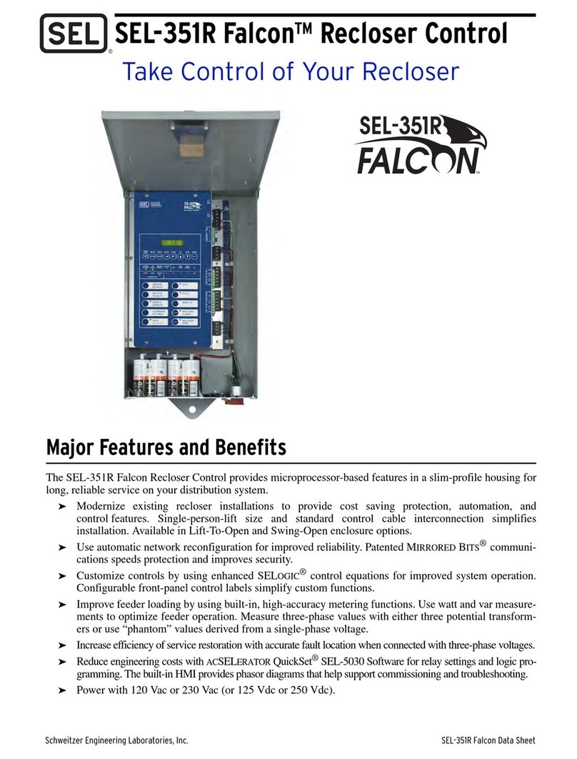 Sel SEL-351R Falcon manual