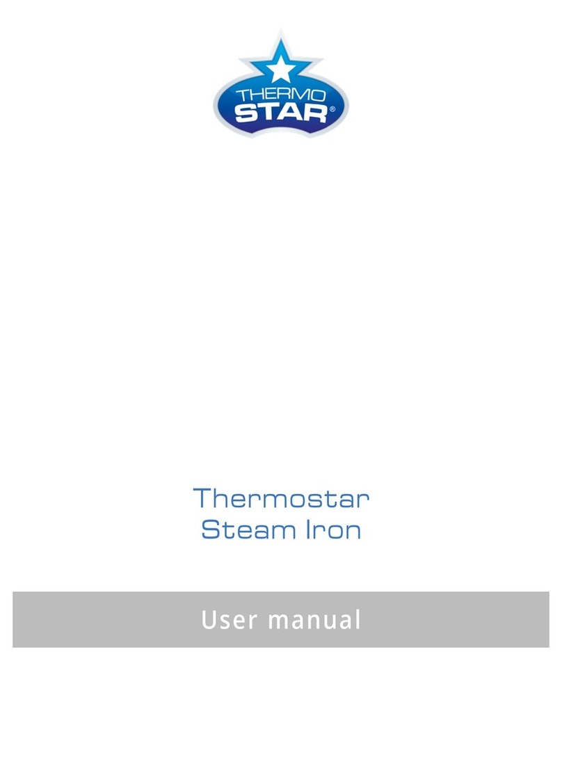 Thermo-Star Steam Iron user manual