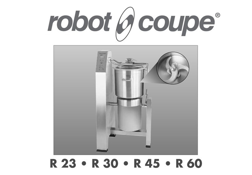 Robot Coupe R23 User manual Robot Coupe R23 User manual
