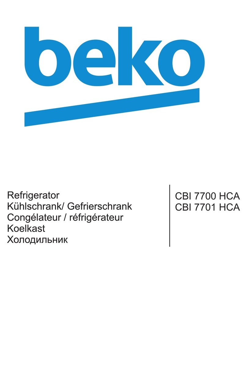 Beko CBI 7700 HCA manual