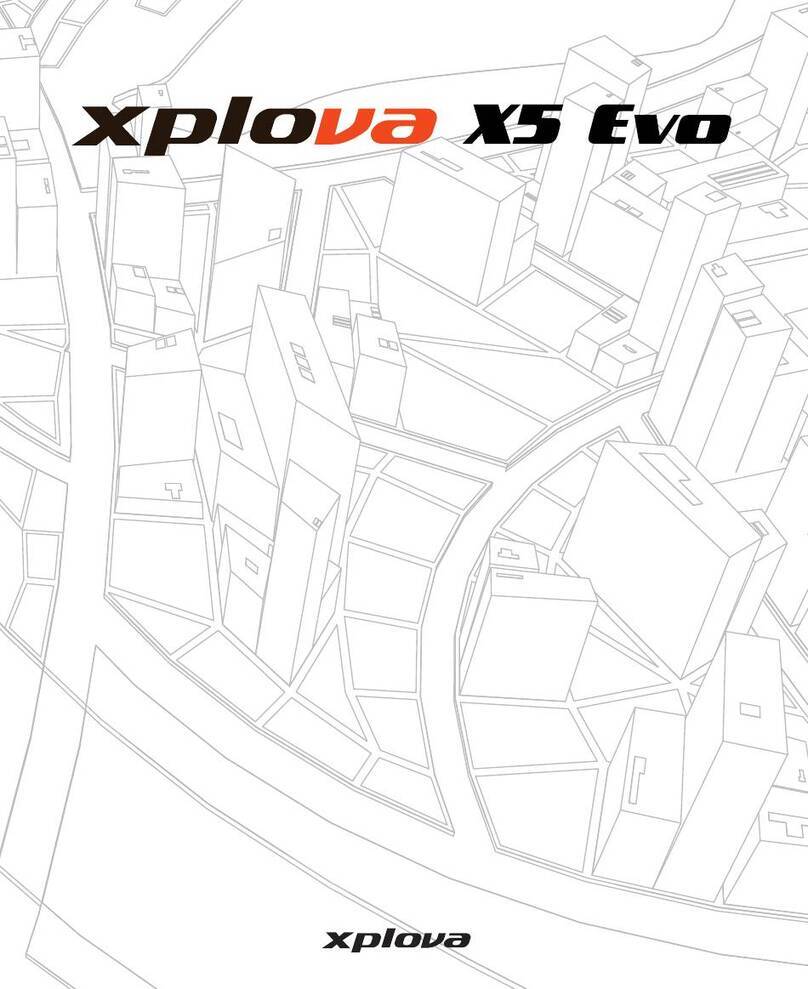 Xplova X5 Evo User manual