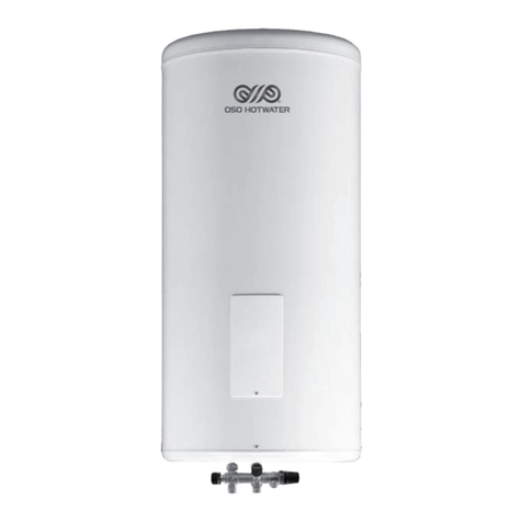OSO HOTWATER Wally-W Series installation manual
