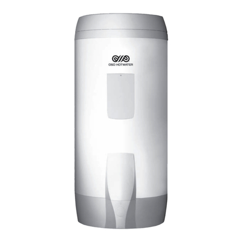 OSO HOTWATER Saga Xpress-SX Series installation manual