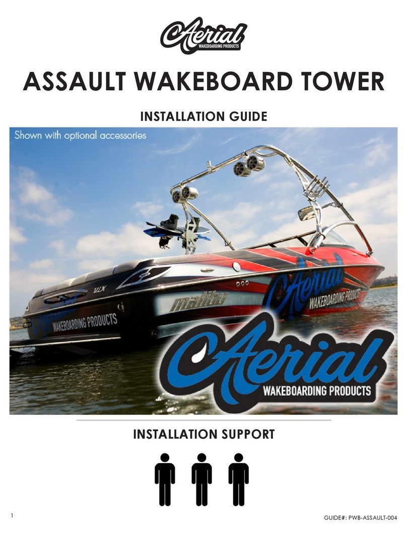 Aerial Assault Wakeboard Tower installation guide