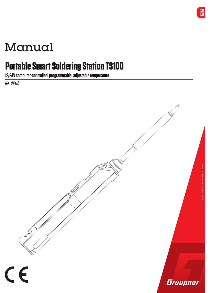 GRAUPNER TS100 User manual