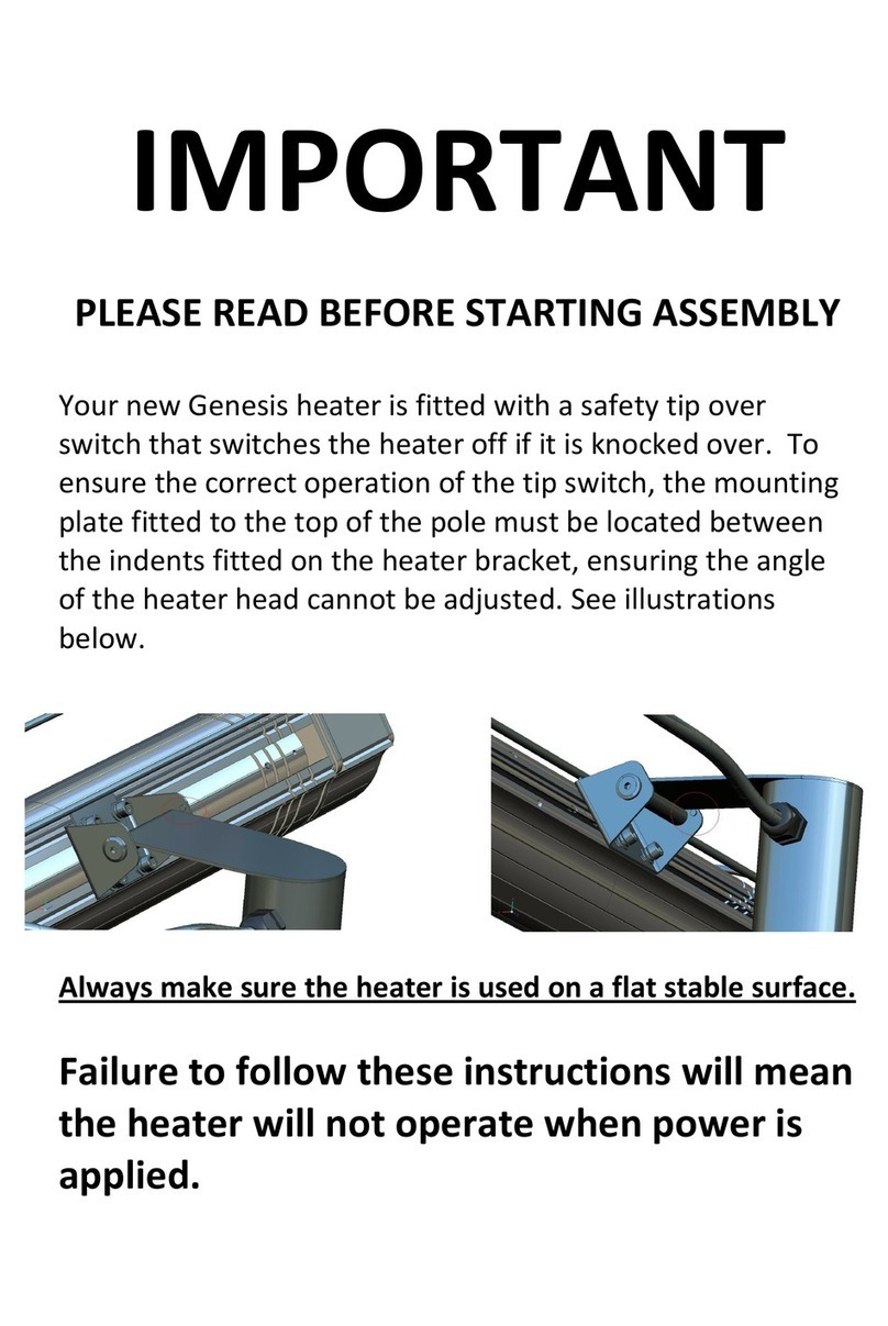 Genesis USU4BIPFS-G15 instruction manual