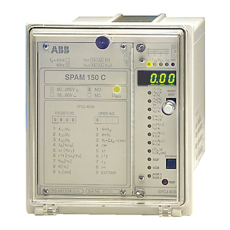 ABB SPAM 150 C Manual