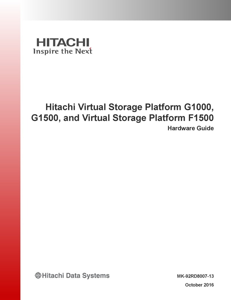 Hitachi G1000 Installation instructions Hitachi G1000 Installation instructions