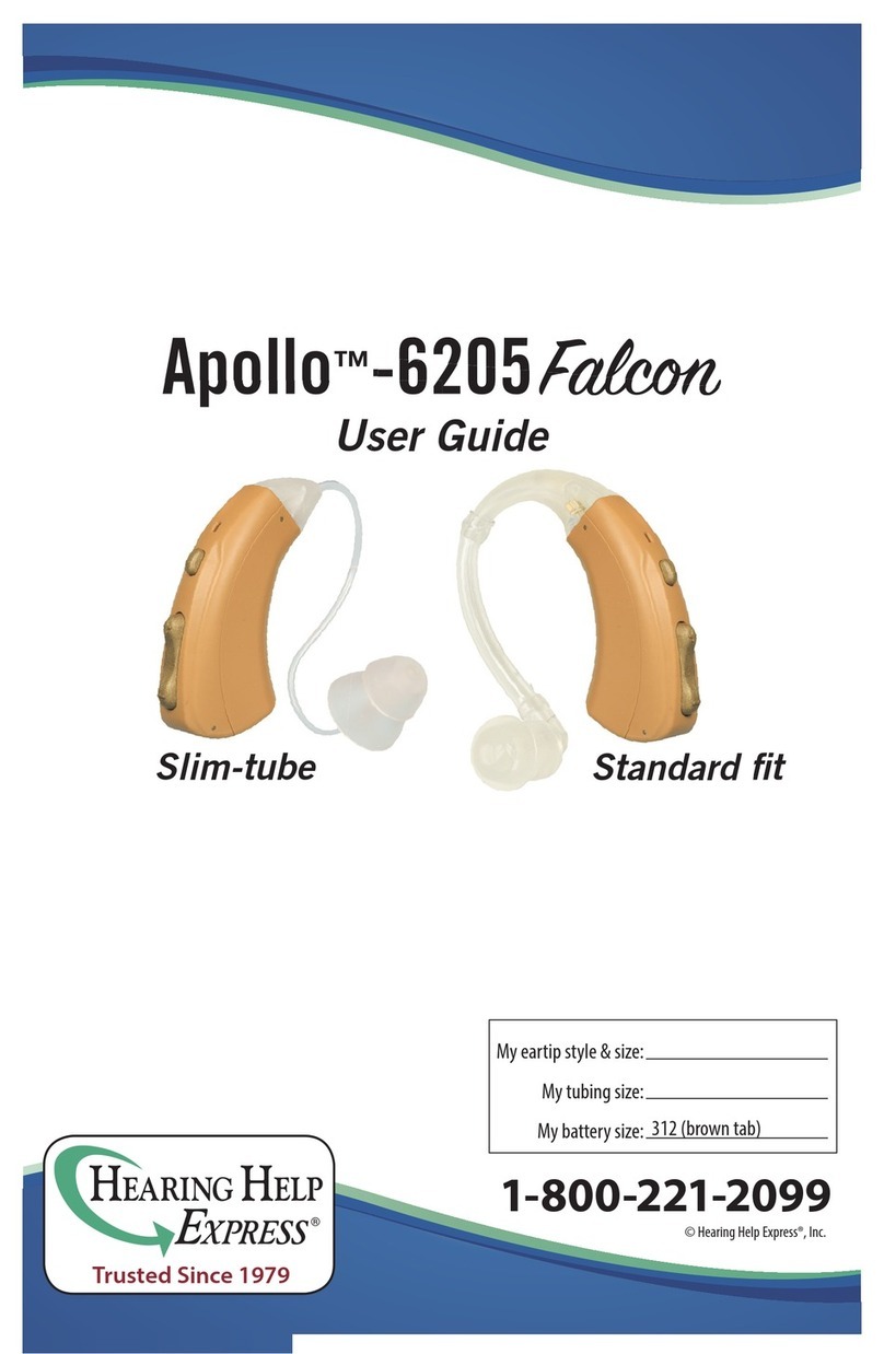 Hearing Help Express Apollo-6205 Falcon user guide