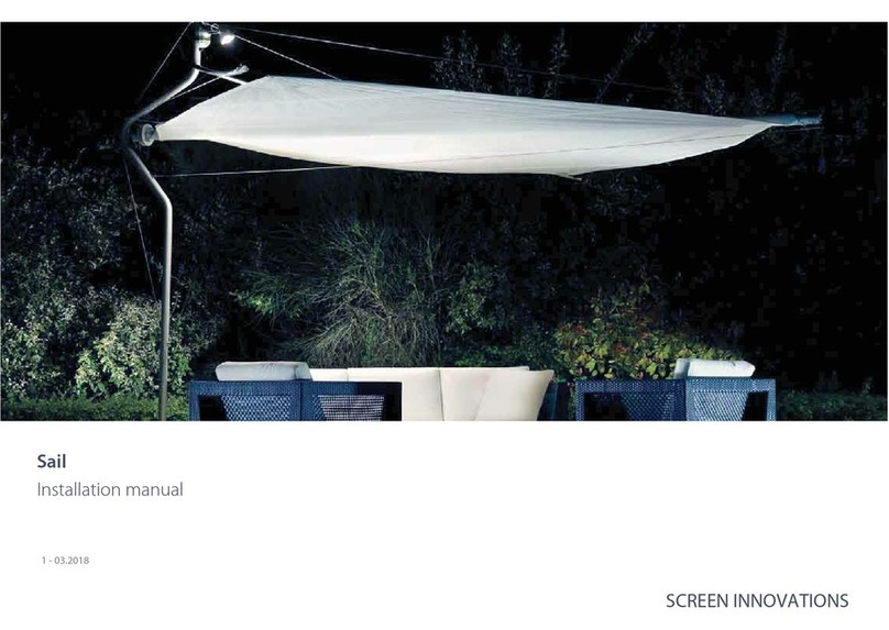 Screen Innovations Sail installation manual Screen Innovations Sail installation manual