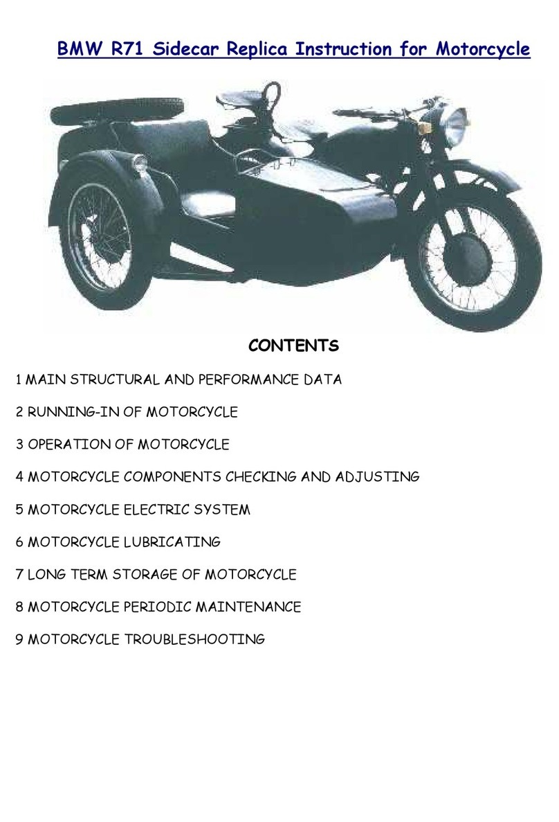 BMW R71 User manual