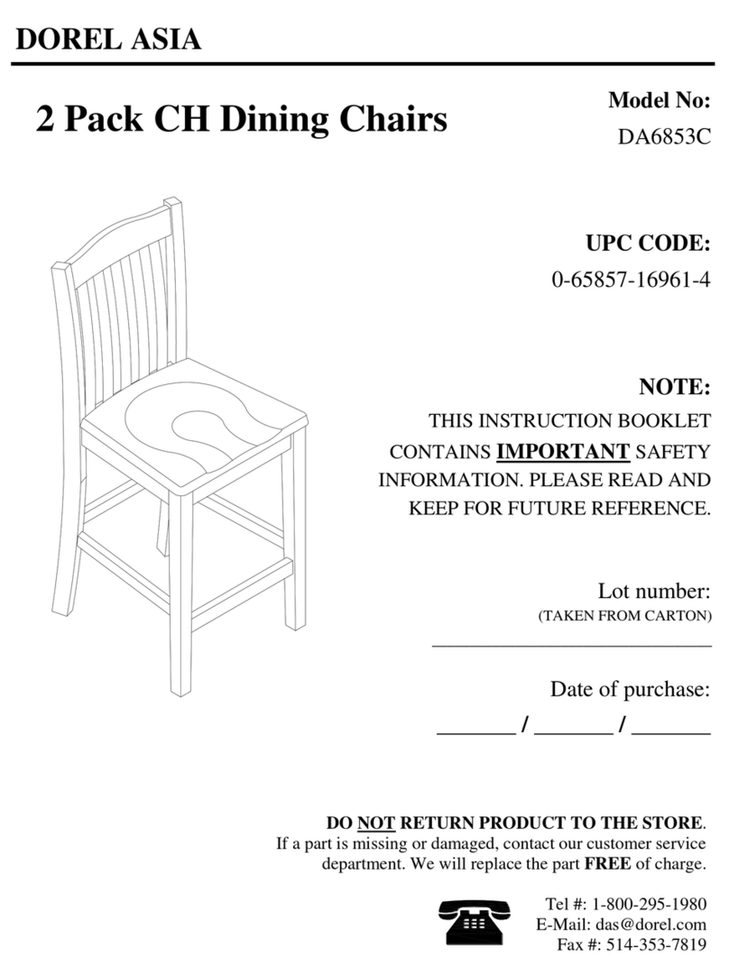 Dorel Asia DA6853C User manual