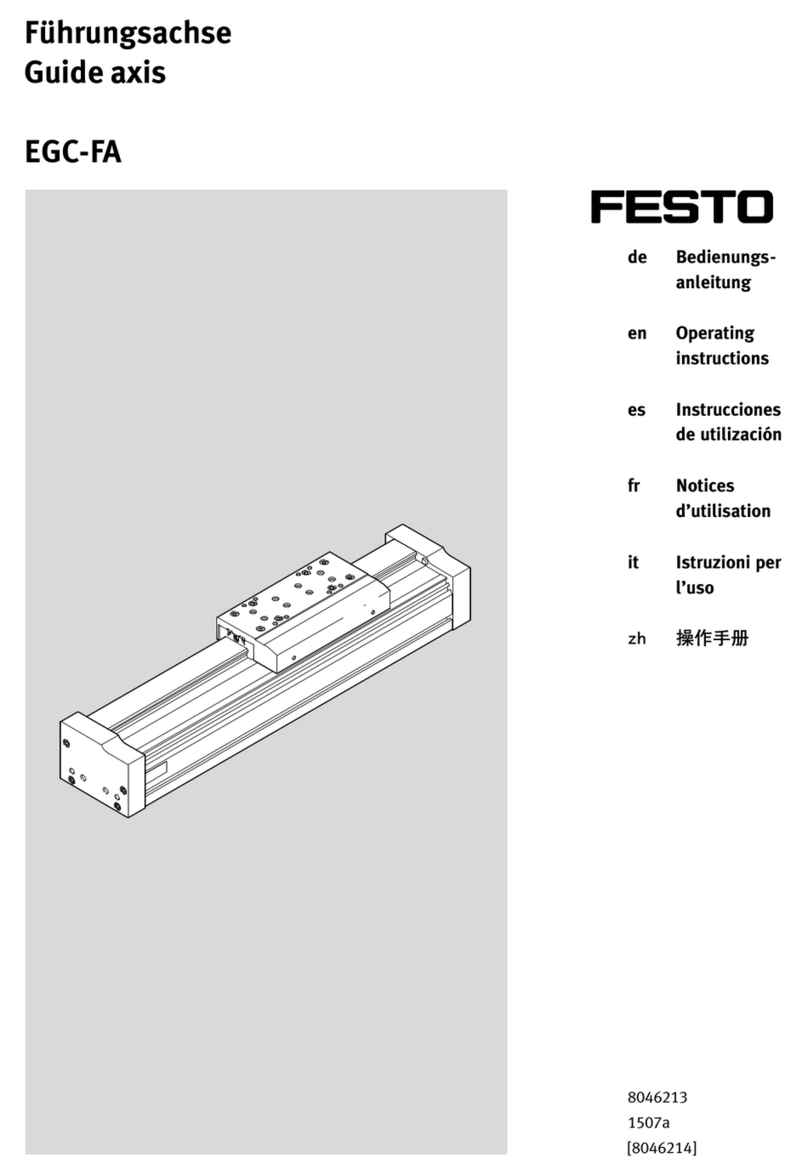 Festo EGC-FA User manual