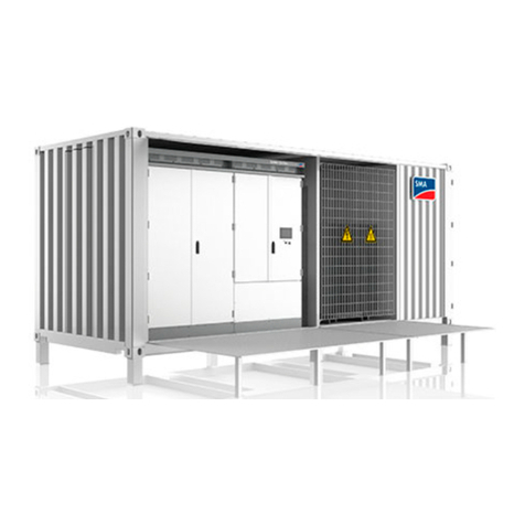 SMA MEDIUM VOLTAGE POWER STATION 500SC-JP System manual