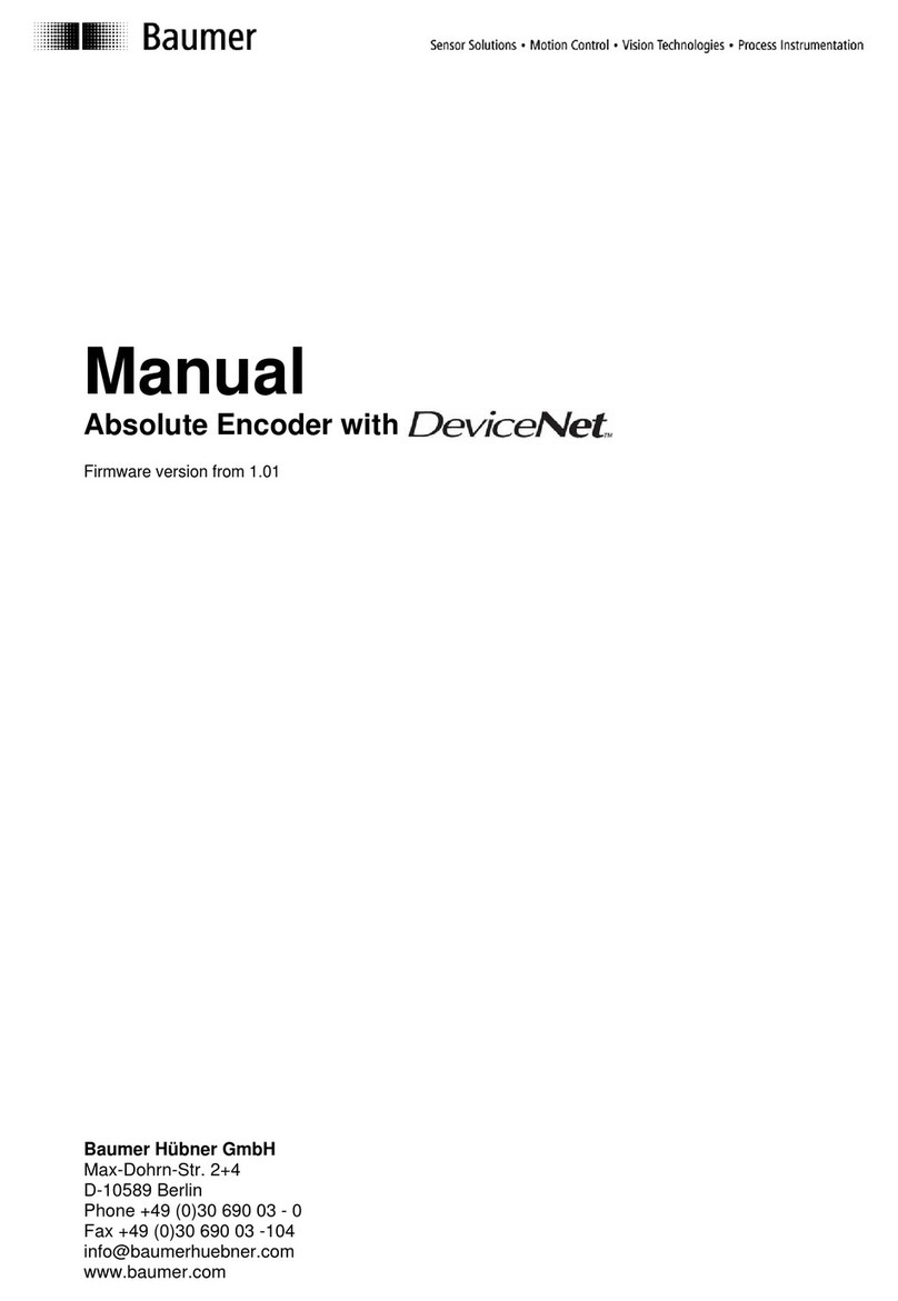 Baumer AMG 11 D13 manual