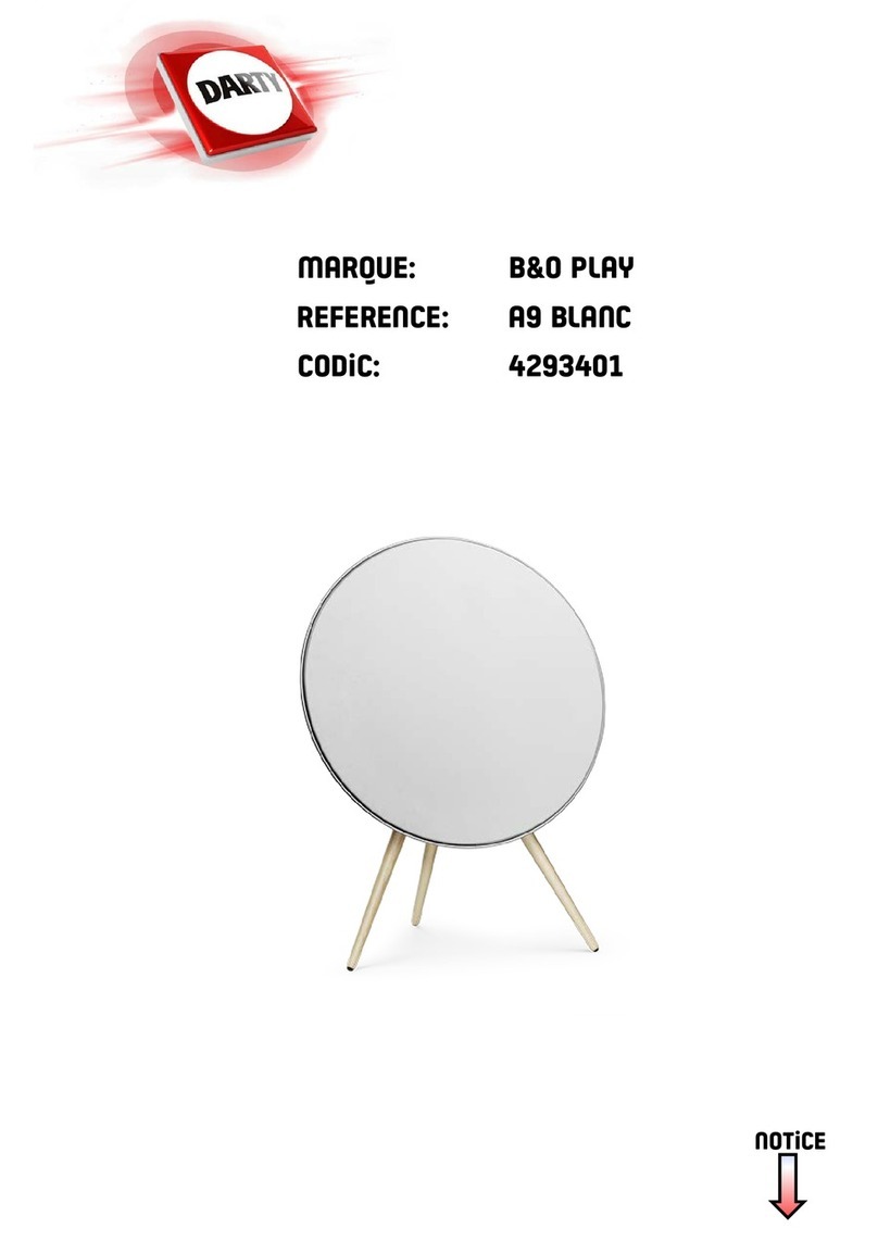 BeoPlay A9 quick guide