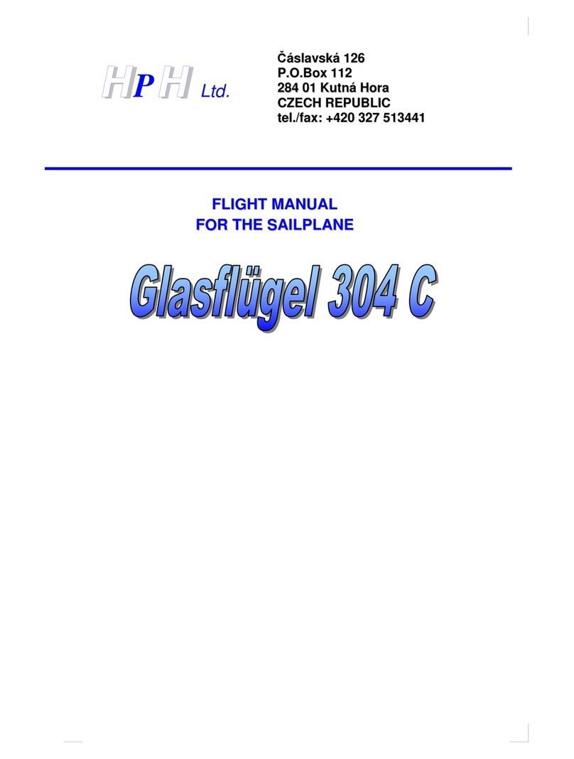 HPH Glasflugel 304 C Flight manual