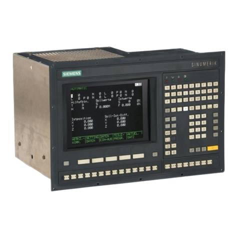 Siemens SINUMERIK 880 SW 6 Technical manual