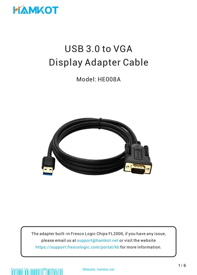 Hamkot HE008A user guide