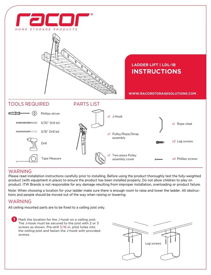 RACOR LDL-1B instructions