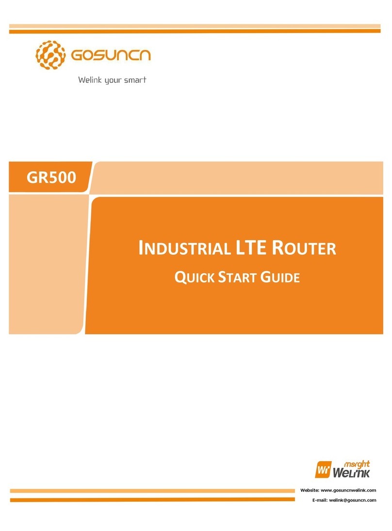 GOSUNCN GR500 User manual