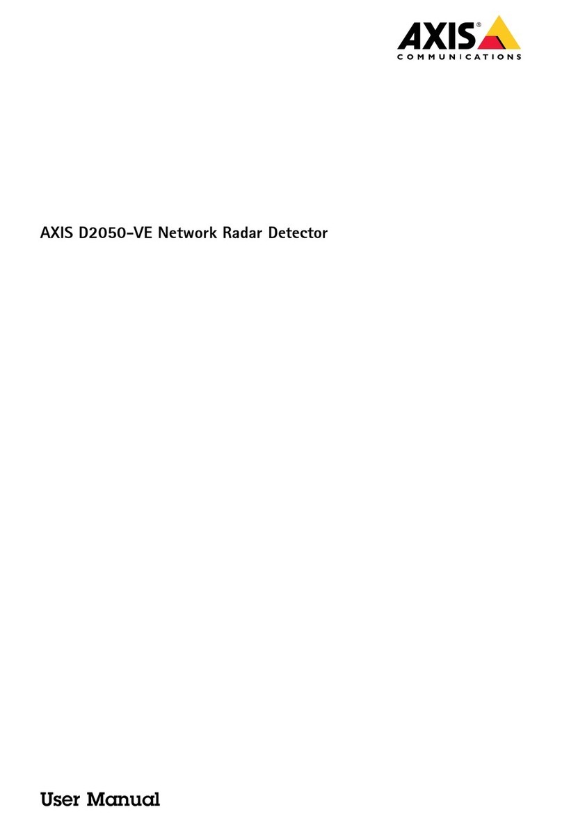 Axis D2050-VE user manual