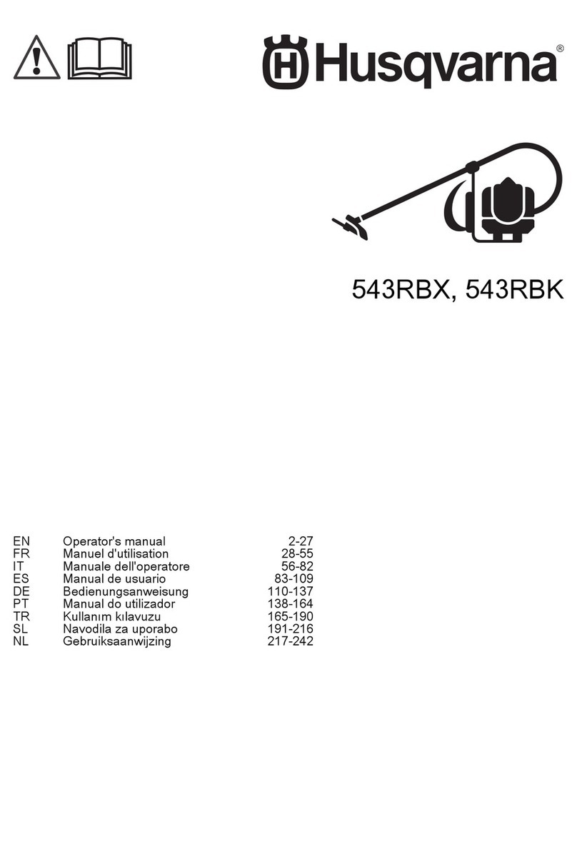 Husqvarna 543 RBX User manual