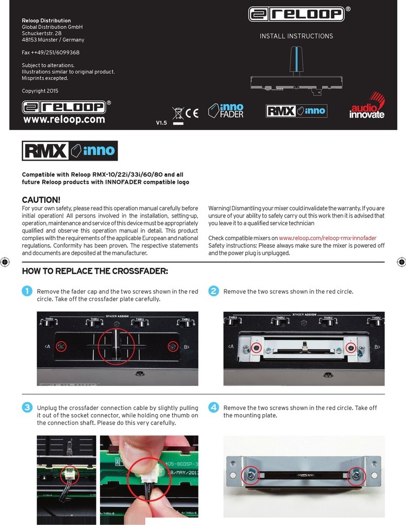 Reloop innoFADER Install instructions