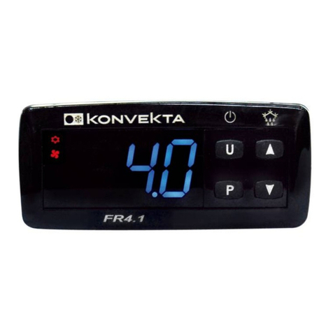 KONVEKTA FR4.1 Instructions for installation and service