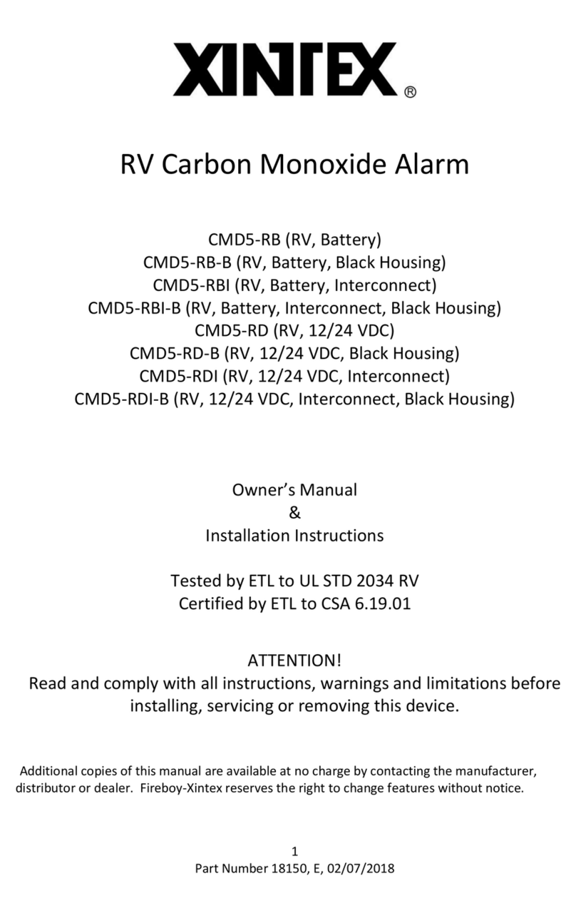 Xintex CMD5-RBI owner's manual