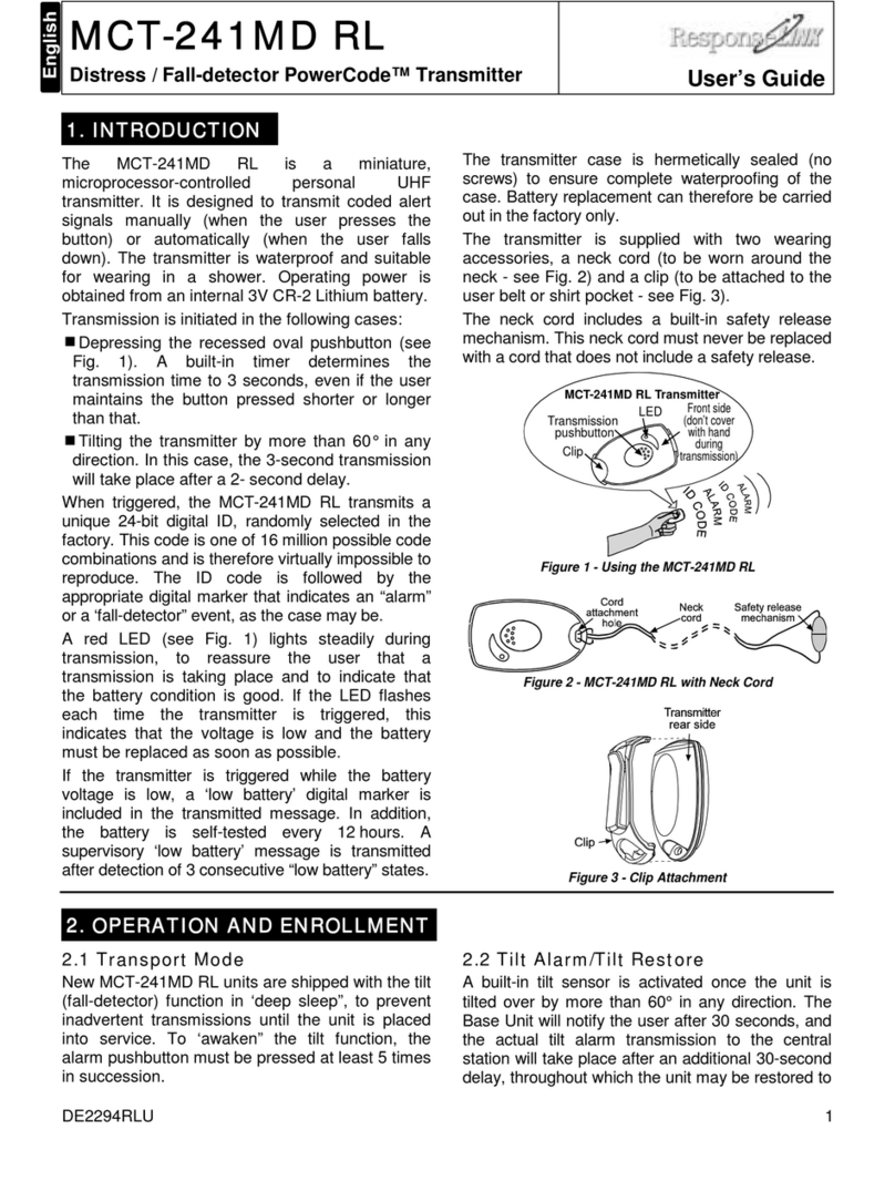 Response-Link MCT-241MD RL user guide