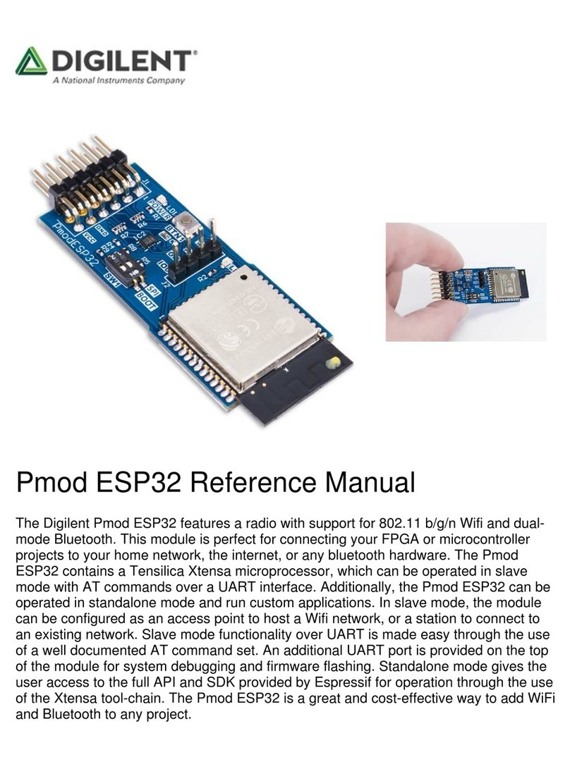 Digilent Pmod ESP32 User manual Digilent Pmod ESP32 User manual