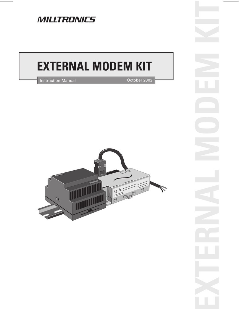Milltronics VT-Modem-1 WW User manual