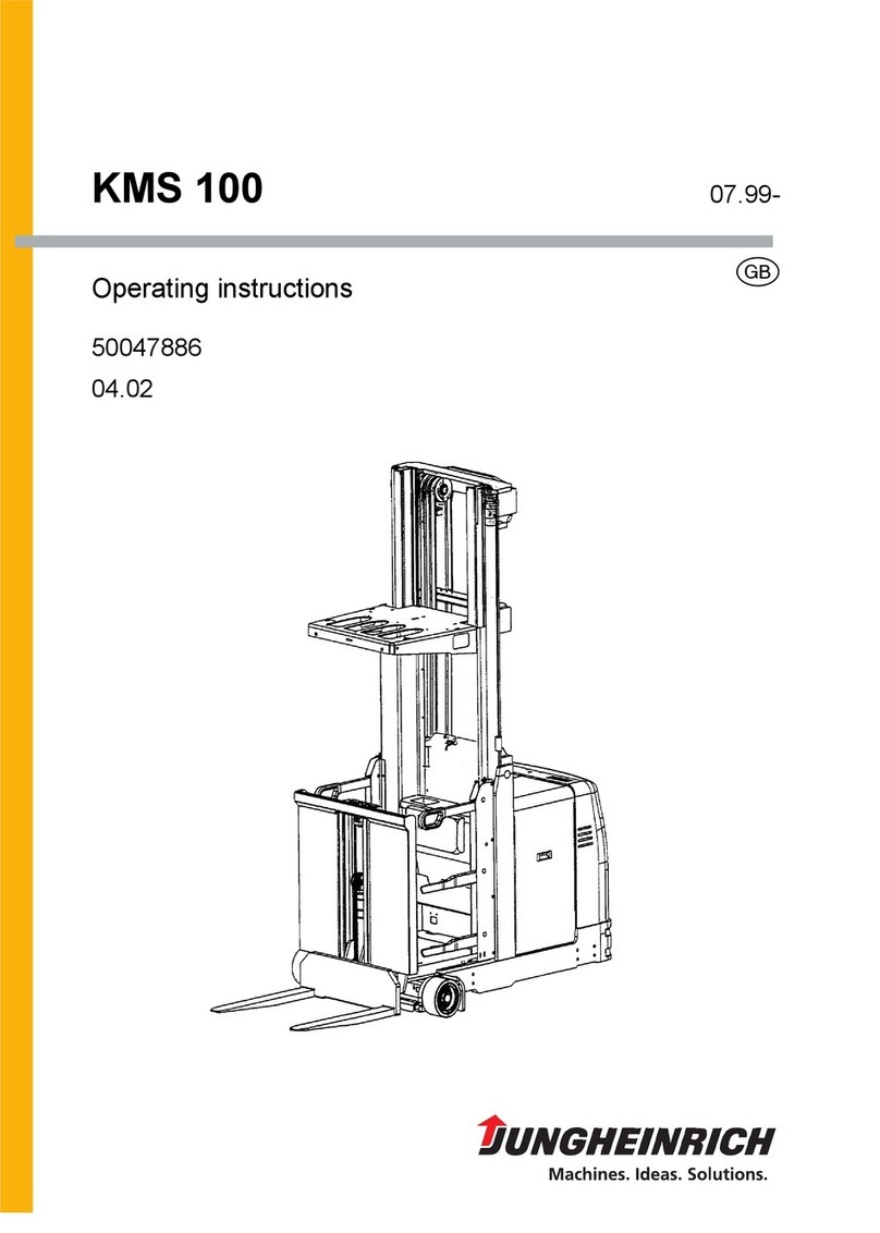 Jungheinrich KMS 100 operating instructions