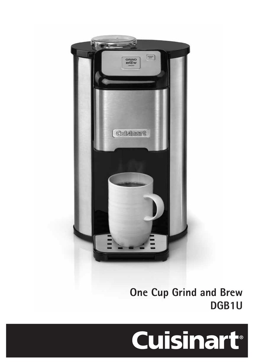 Cuisinart DGB1U User manual