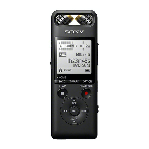 Sony PCM-A10 Reference guide
