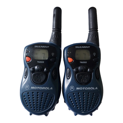 Motorola Talkabout T6202 User manual
