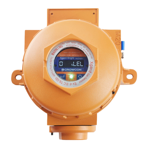 Crowcon Xgard Bright Installation, operation and maintenance instructions