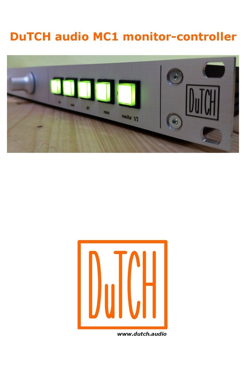 DuTCH audio MC1 manual