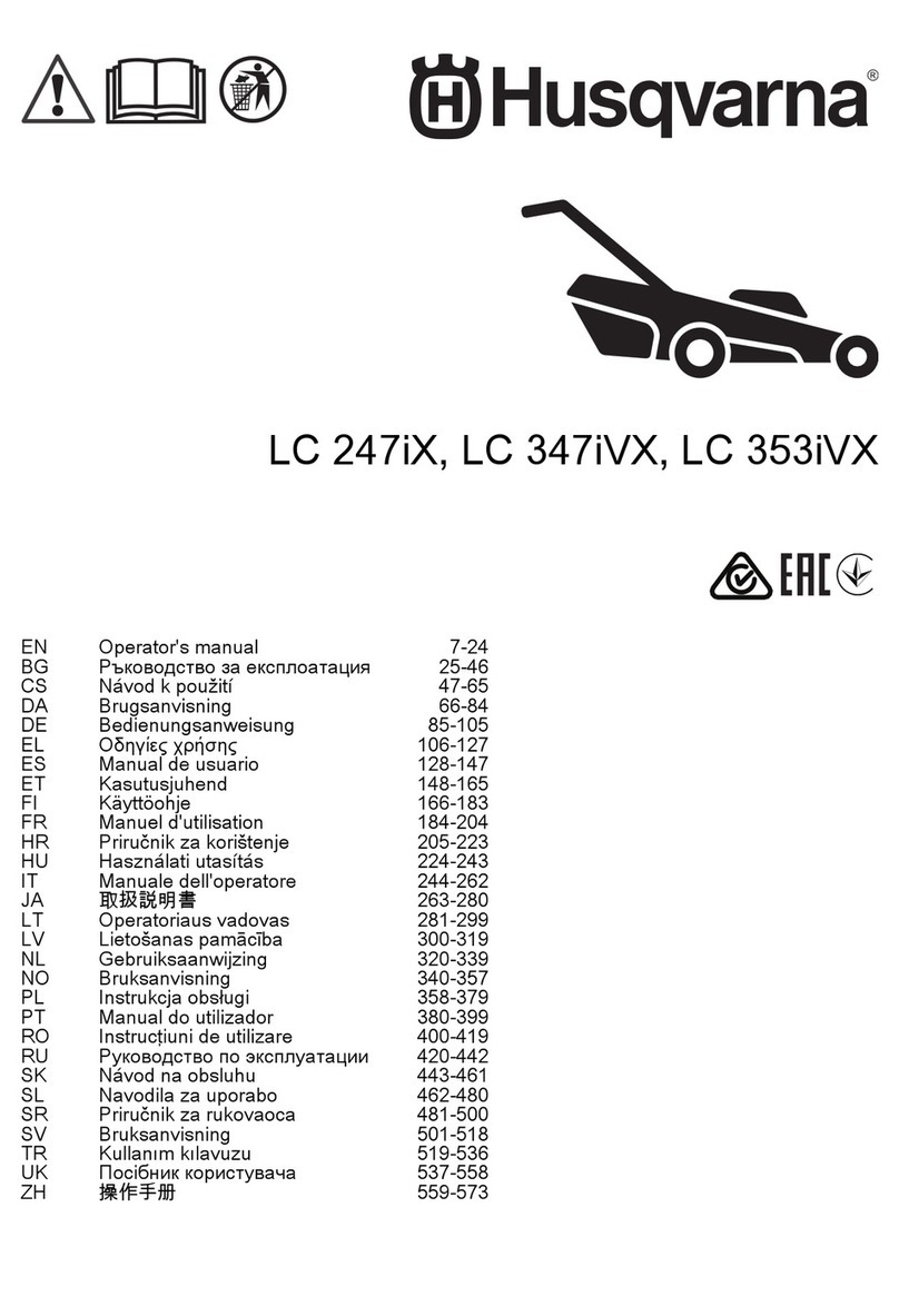 Husqvarna LC 247iX Operator's manual