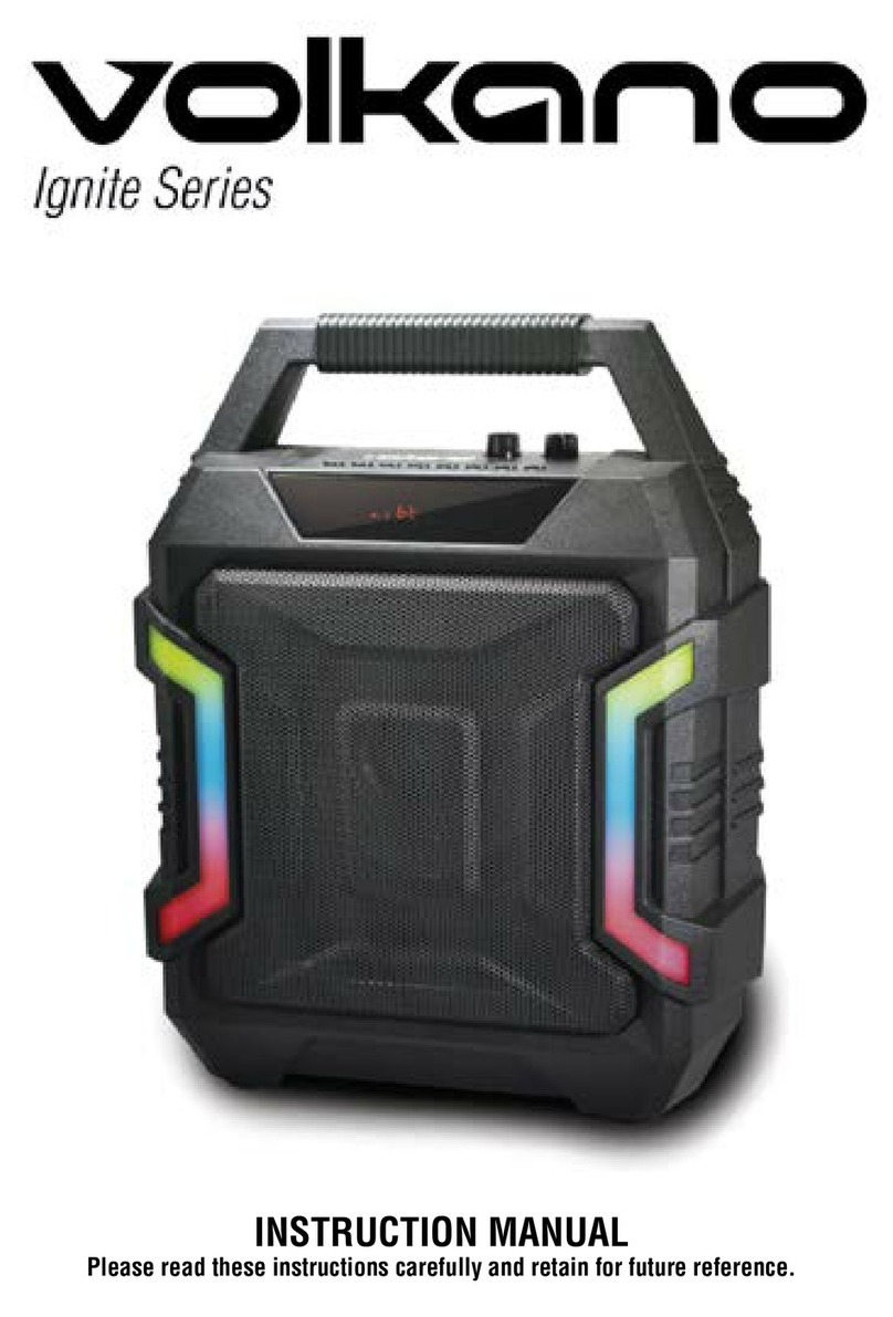 volkano Ignite Series instruction manual