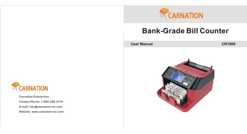 Carnation CR1800 User manual