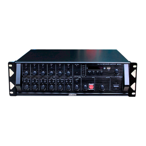 DSPPA MP812 User manual