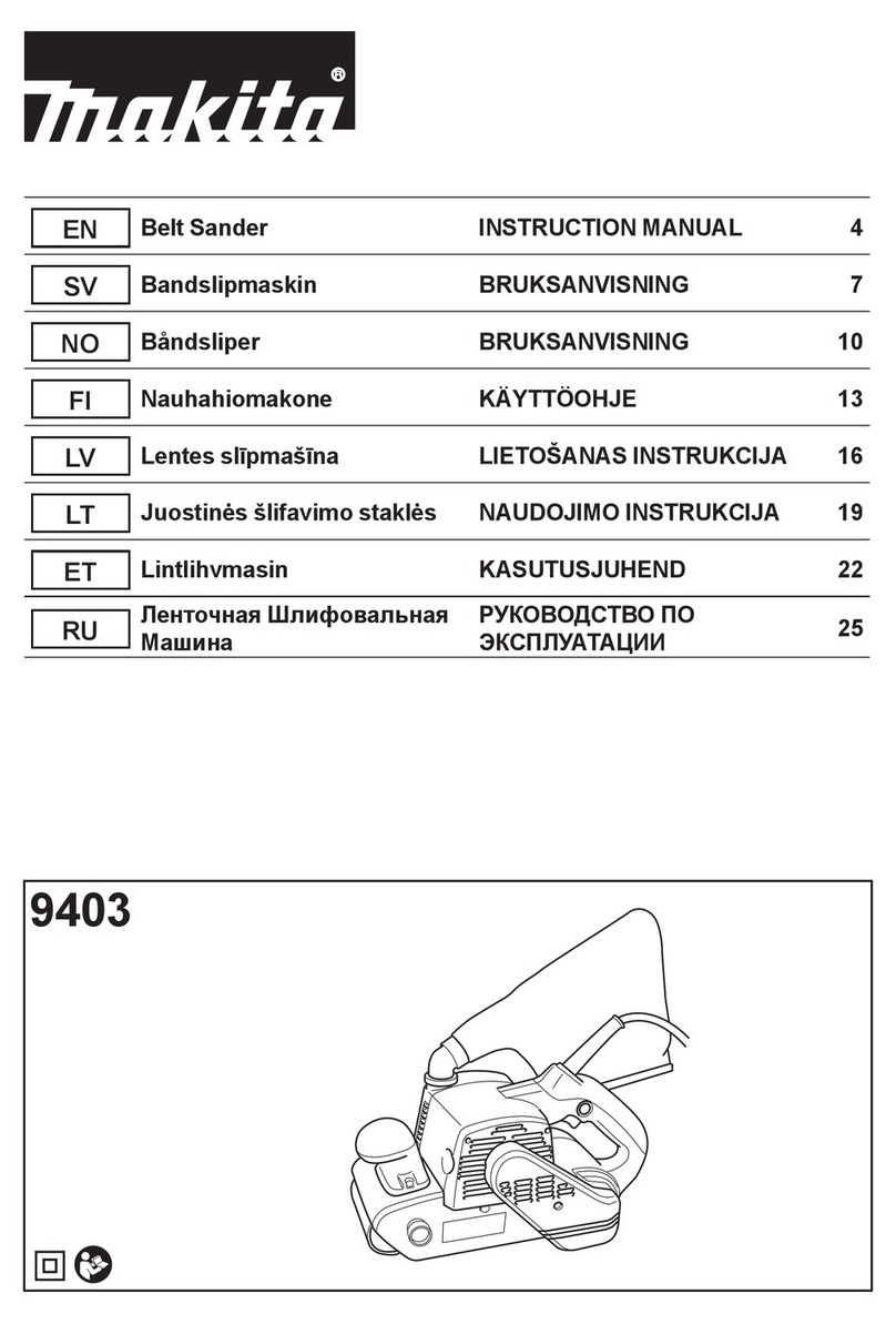 Makita 9403 instruction manual