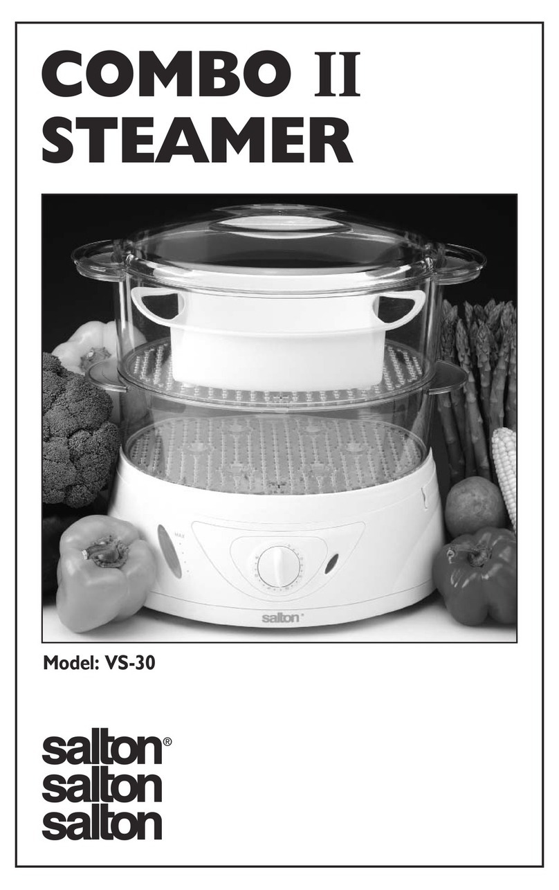 Salton VS-30 User manual